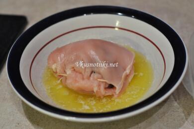 Пилешки ролца - 3 вид