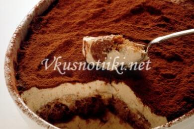 Тирамису-лесно