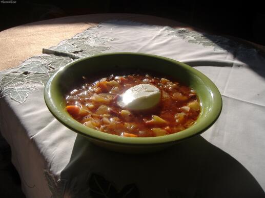 Украински борш