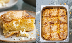 Баница  със сирене с готови кори