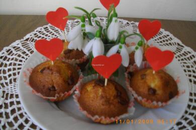 Мъфини за св Валентин