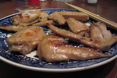 Джинджифилови пилешки крилца