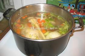 Пилешка супа с ориз