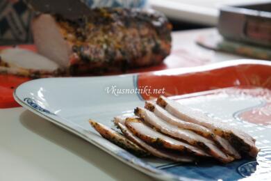 Свинско с портокали