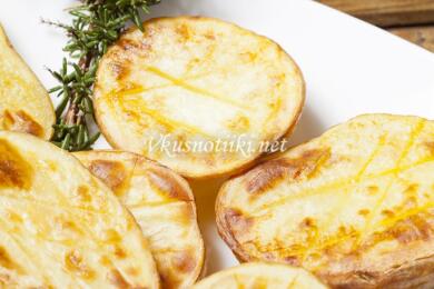 Хрупкави картофки на фурна