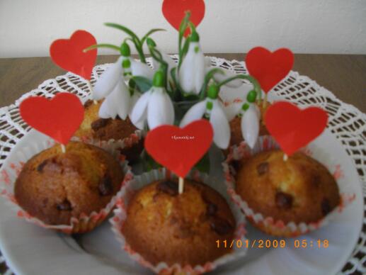 Мъфини за св Валентин