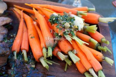 Задушени моркови