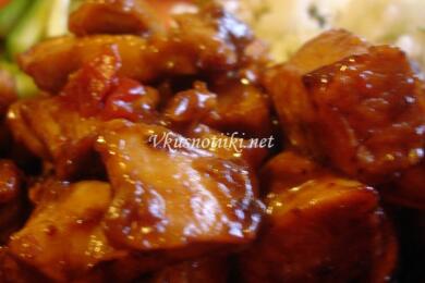 Пиле с ориз