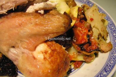 Задушено люто пиле