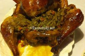 Пълнена пуйка с ориз 