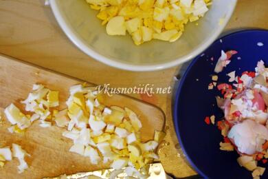 Яйца с майонеза