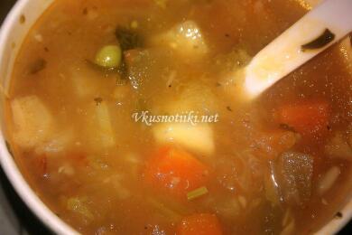 Зеленчукова супа ІІ вид
