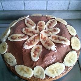 Пандишпаново-шоколадов кейк