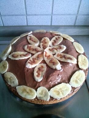 Пандишпаново-шоколадов кейк