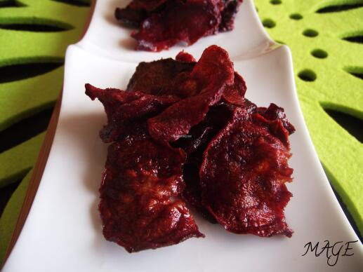 Чипс от червено цвекло