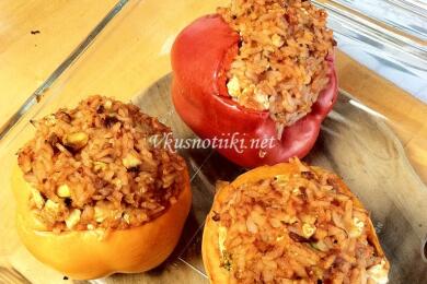 Пълнени чушки с ориз и други вкусотийки