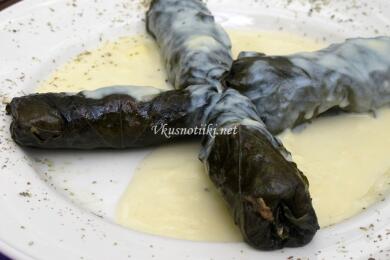 Посни лозови сърмички