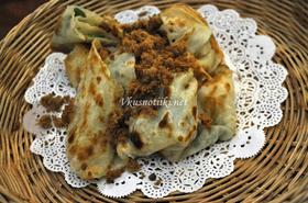 Пълнени кошнички с дробчета по селски 