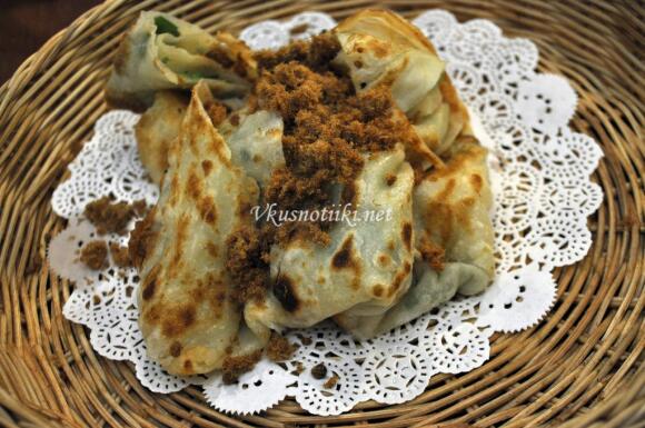 Пълнени кошнички с дробчета по селски 