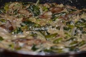 Гъби със сметана