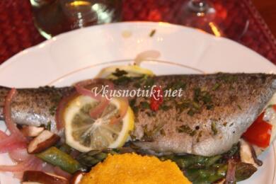 Зеленчуци в пъстърва