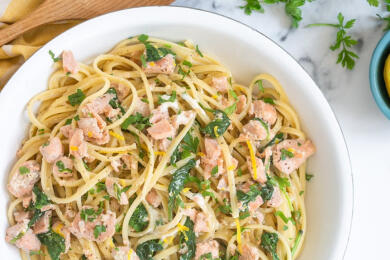 Кремообразна паста със сьомга