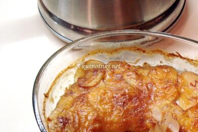 Печени картофи със сирене II