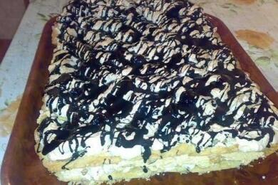 Торта - Въздушен сникърс