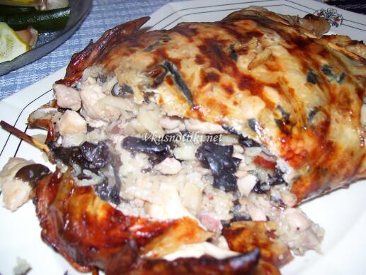 Пълнено пиле