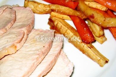 Свинско с марината на фурна