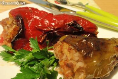 Пълнени  чушки