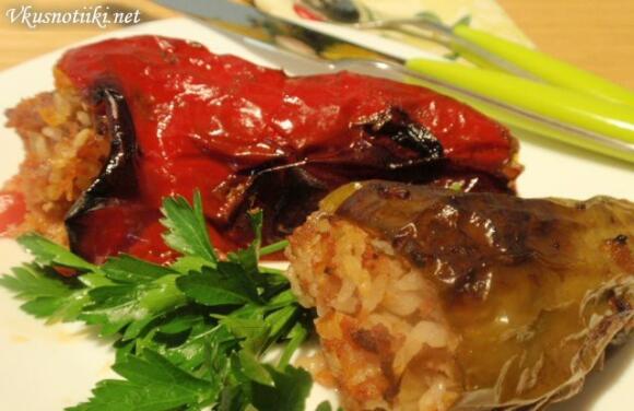 Пълнени  чушки