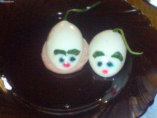 Мишки от яйца