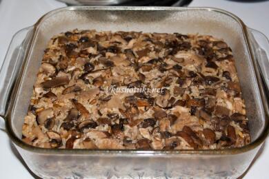 Гъби на фурна