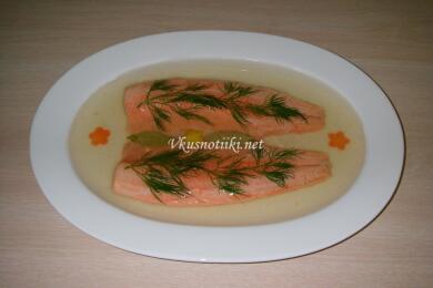 Желирана  пъстърва 