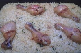 Пилешко бутче с ориз