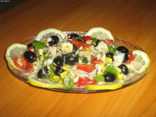 Вкусна салата от риба