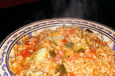 Мусака от домати и ориз