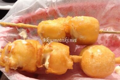 Панирани кашкавалени хапки