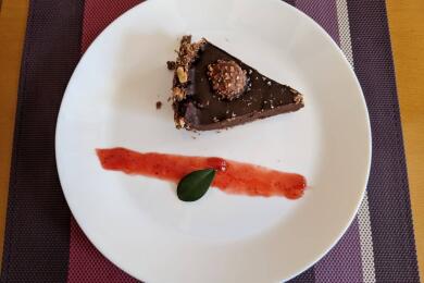 Шоколадов тарт с шоколад Нутела