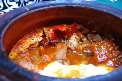 Кавърма от три вида месо