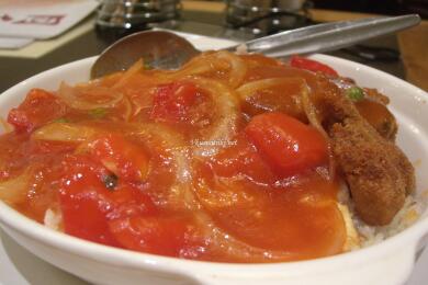 Свинско месо с лютеница