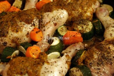 Задушено люто пиле