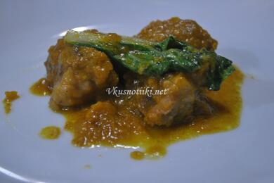 Свинско с тиква