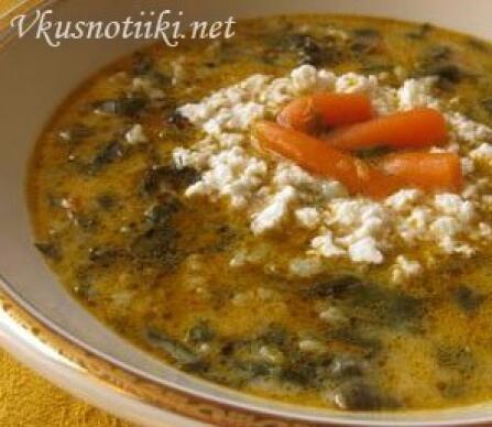 Супа от спанак