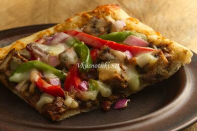 Пушено  пиле на фурна