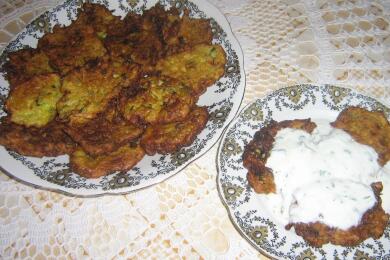 Крокети от тиквички със заливка