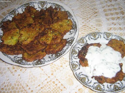 Крокети от тиквички със заливка