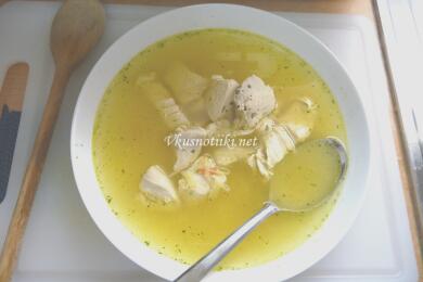 Пилешка супа с ориз