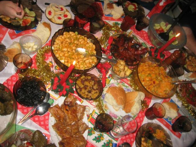 Меню с рецепти за Бъдни вечер